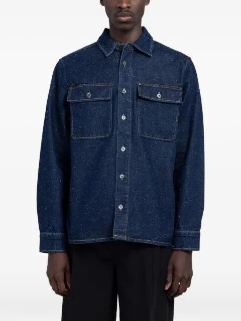 Albert flecked-texture shirt by MINIMUM