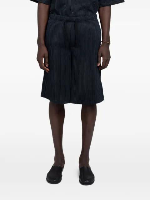 Jasper pinstripe-pattern shorts by MINIMUM