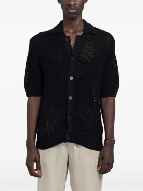 Kairo open-knit short-sleeve shirt by MINIMUM