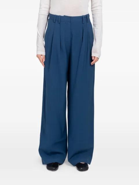 Lunay pleated wide-leg trousers by MINIMUM