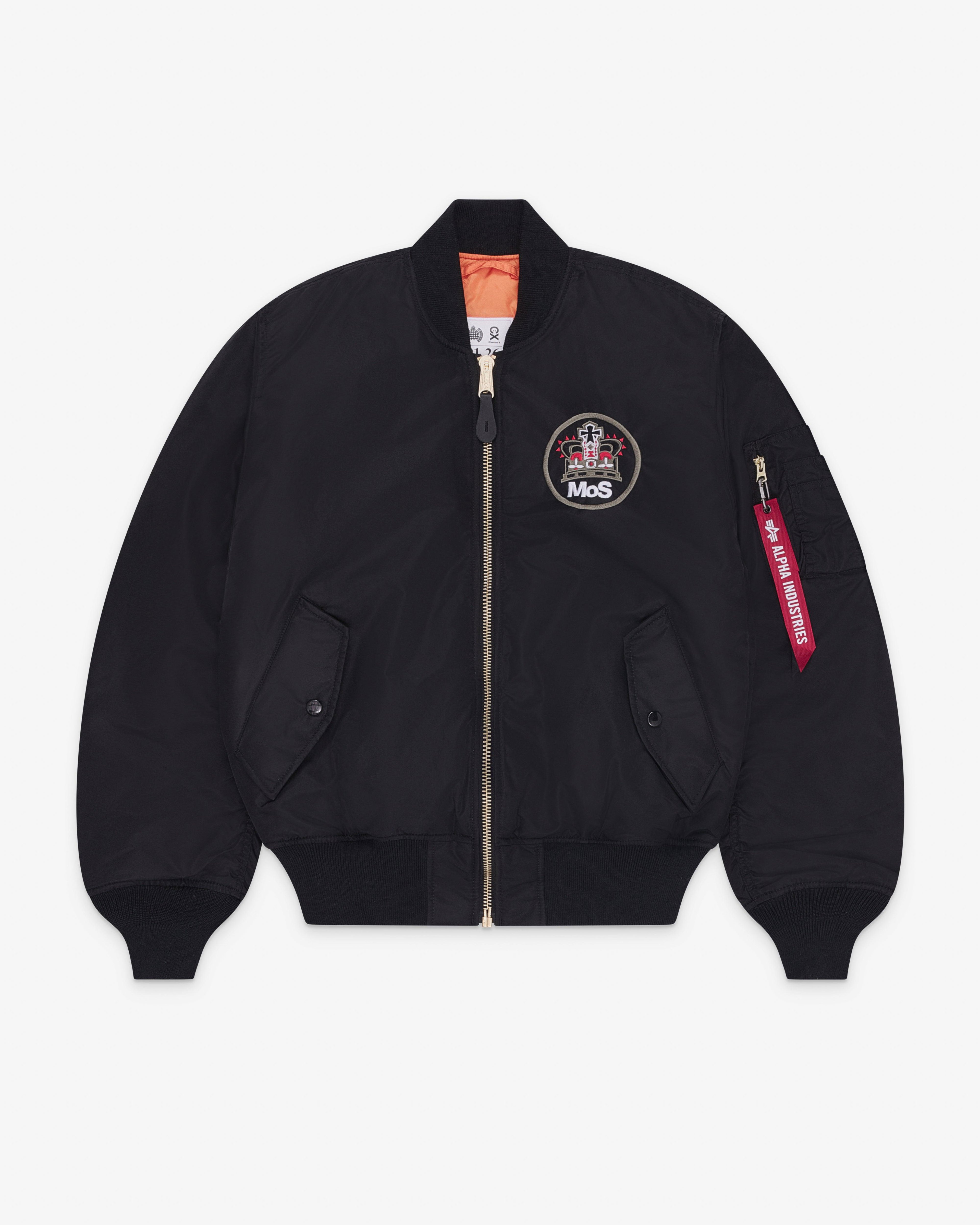 Ministry Of Sound - Alpha Industries 35th Anniversary MA-1 Bomber Jacket - (Black) by MINISTRY OF SOUND