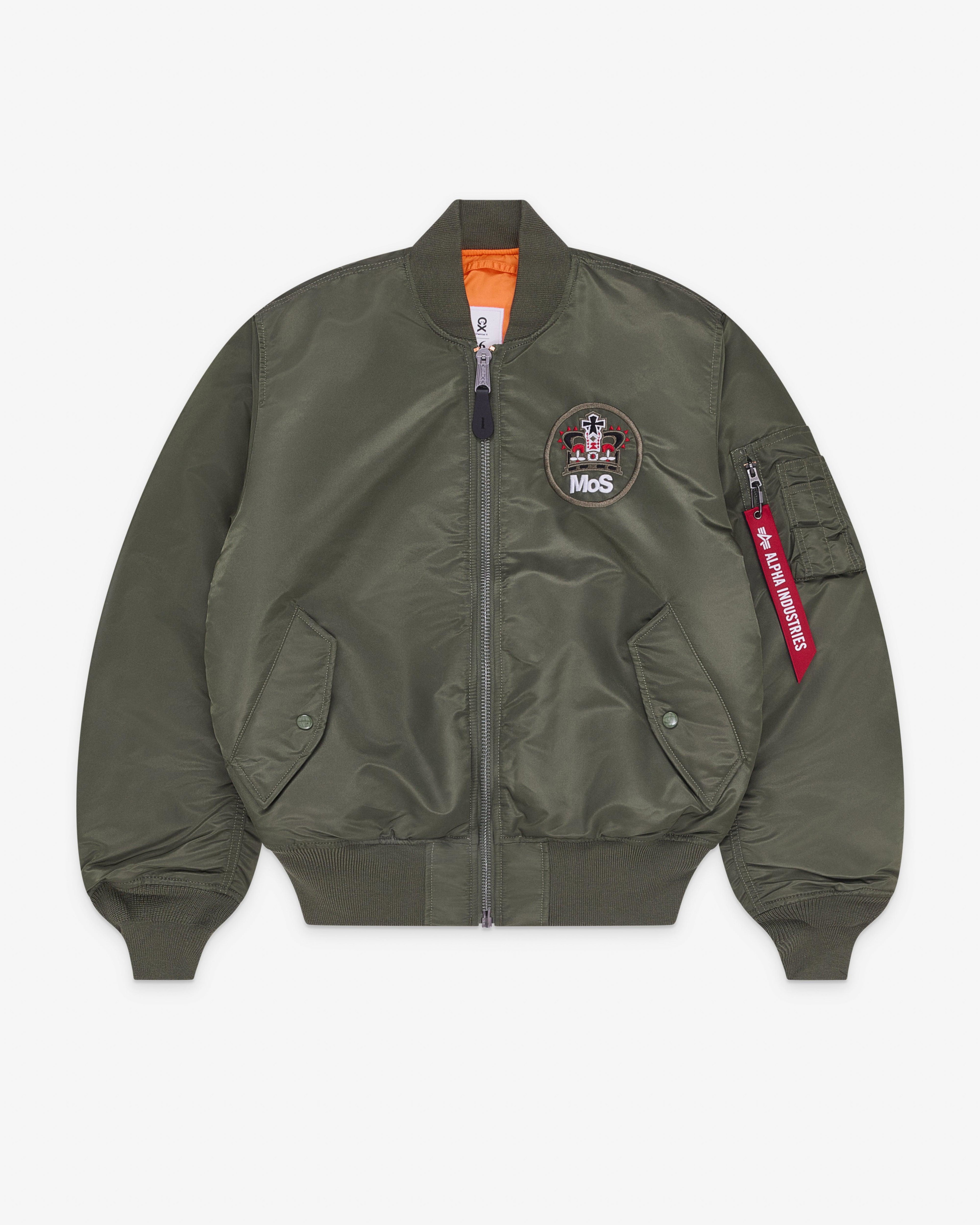 Ministry Of Sound - Alpha Industries 35th Anniversary MA-1 Bomber Jacket - (Olive) by MINISTRY OF SOUND