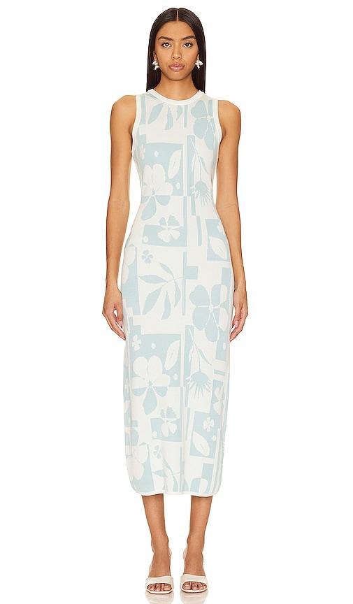 MINKPINK Lacy Midi Dress in White by MINKPINK