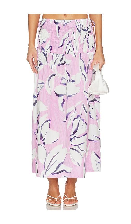 MINKPINK Paloma Maxi Skirt in Pink by MINKPINK