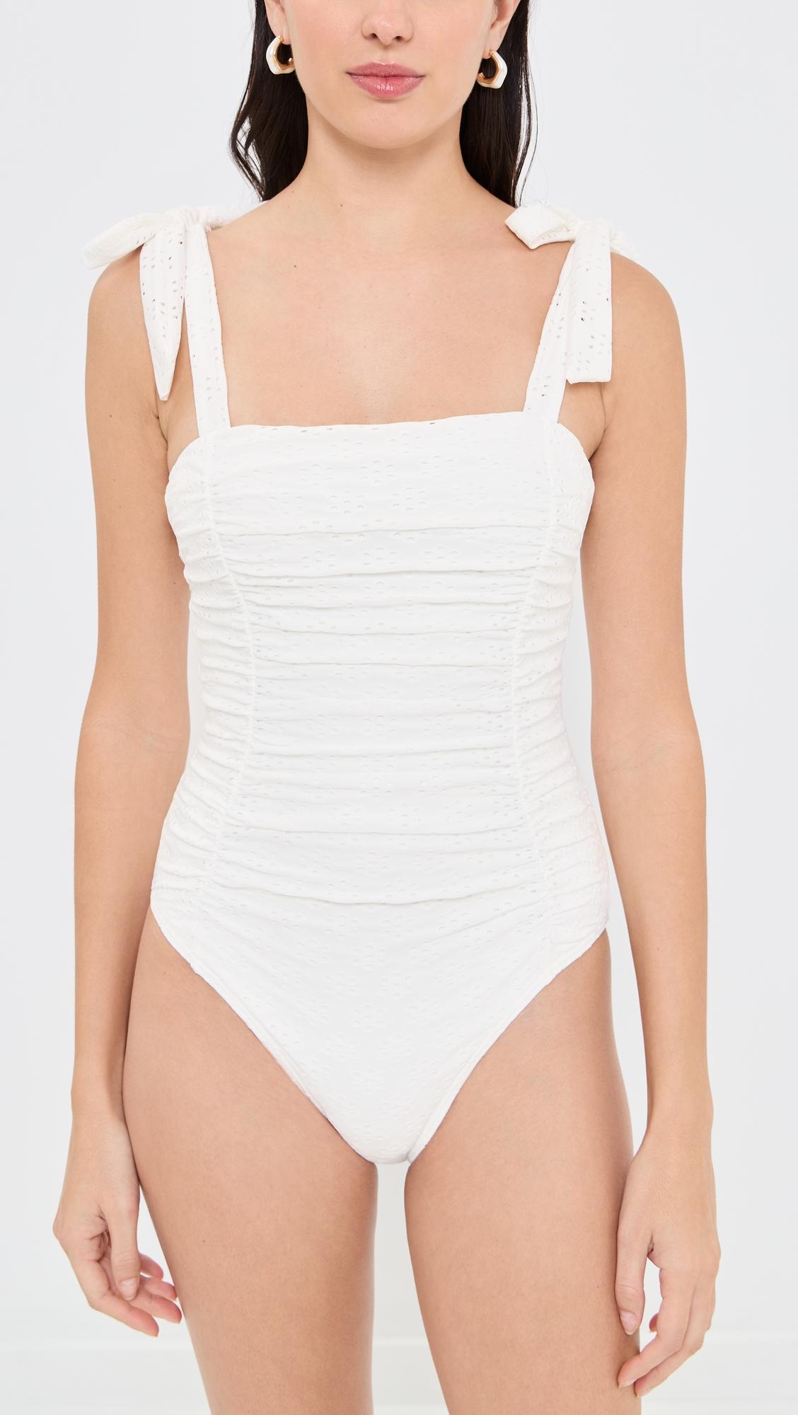 Pippa Broderie One Piece by MINKPINK