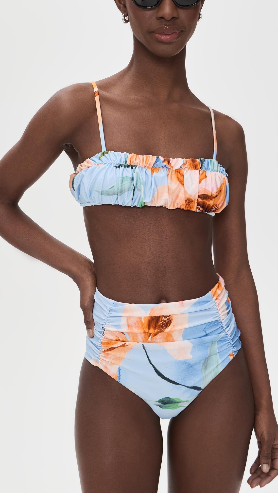 Sunspell Ruched Bikini Top by MINKPINK
