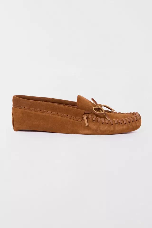 Minnetonka Men's Suede Softsole Moccasin Slipper by MINNETONKA