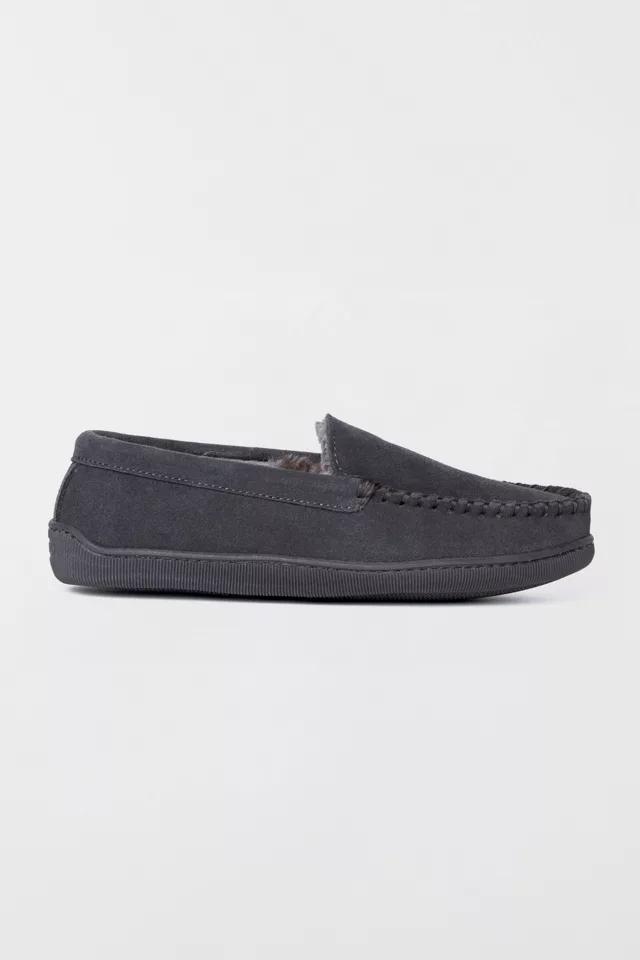 Minnetonka Suede Hardsole Venetian Slippers by MINNETONKA