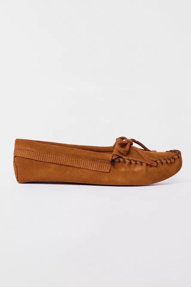 Minnetonka Women's Suede Kilty Softsole Moccasin by MINNETONKA