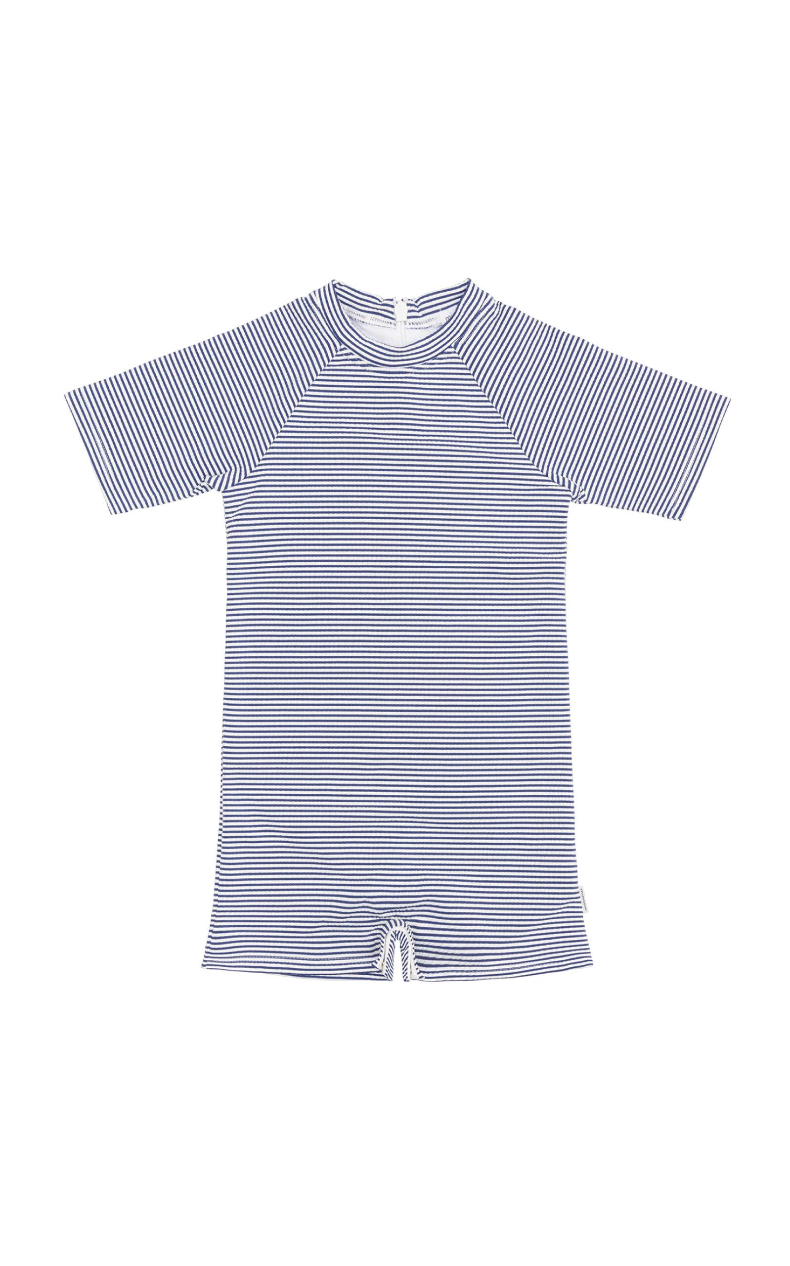 Minnow Unisex Harbor Stripe Rashguard One Piece - Moda Operandi by MINNOW