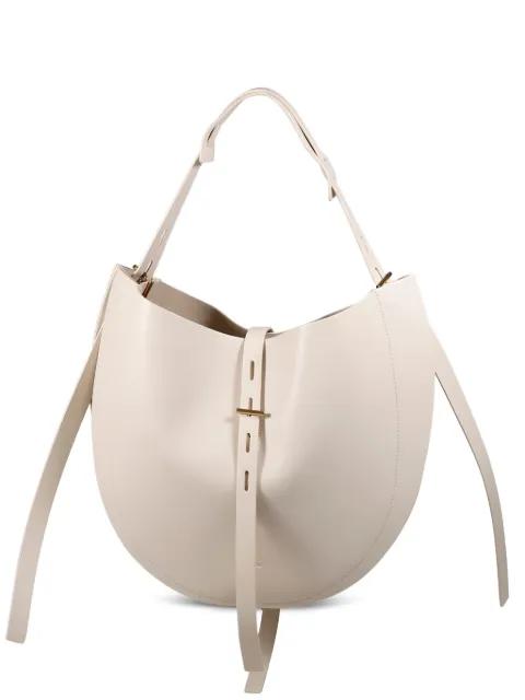 buckle strap shoulder bag by MINOBOSSI