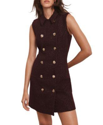 Boucle Mini Shift Dress by MINT VELVET