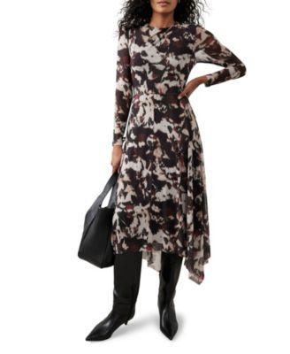 Women's Abstract Printed Midi Dress by MINT VELVET Women's Abstract Printed Midi Dress by MINT VELVET