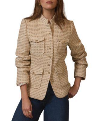 Women's Boucle Pocket Detail Jacket by MINT VELVET