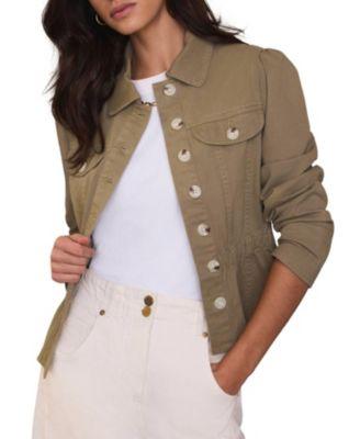 Women's Collared Peplum Jacket by MINT VELVET