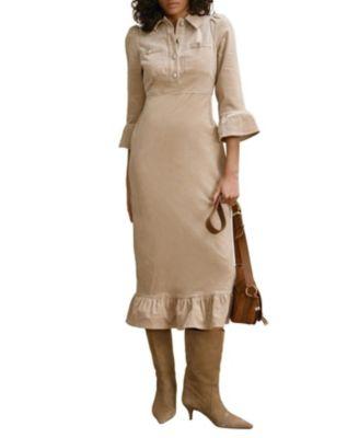 Women's Corduroy Midi Dress by MINT VELVET
