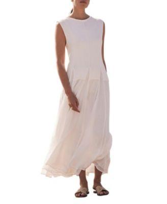 Women's Cotton Drop Waist Maxi Dress by MINT VELVET