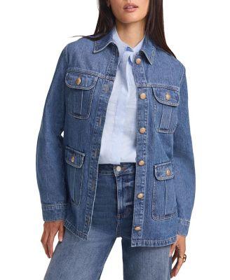 Women's Denim Shacket by MINT VELVET