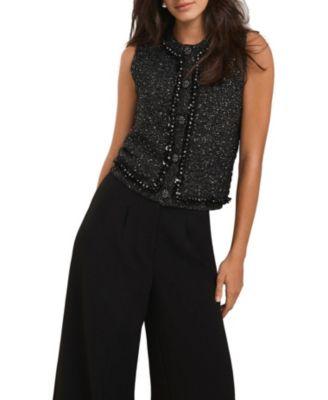 Women's Embellished Sleeveless Top by MINT VELVET