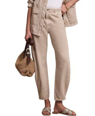Women's Netural Balloon Popper Jeans by MINT VELVET