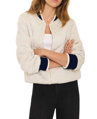 Women's Quilted Bomber Jacket by MINT VELVET
