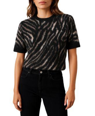 Women's Zebra Knit Top by MINT VELVET