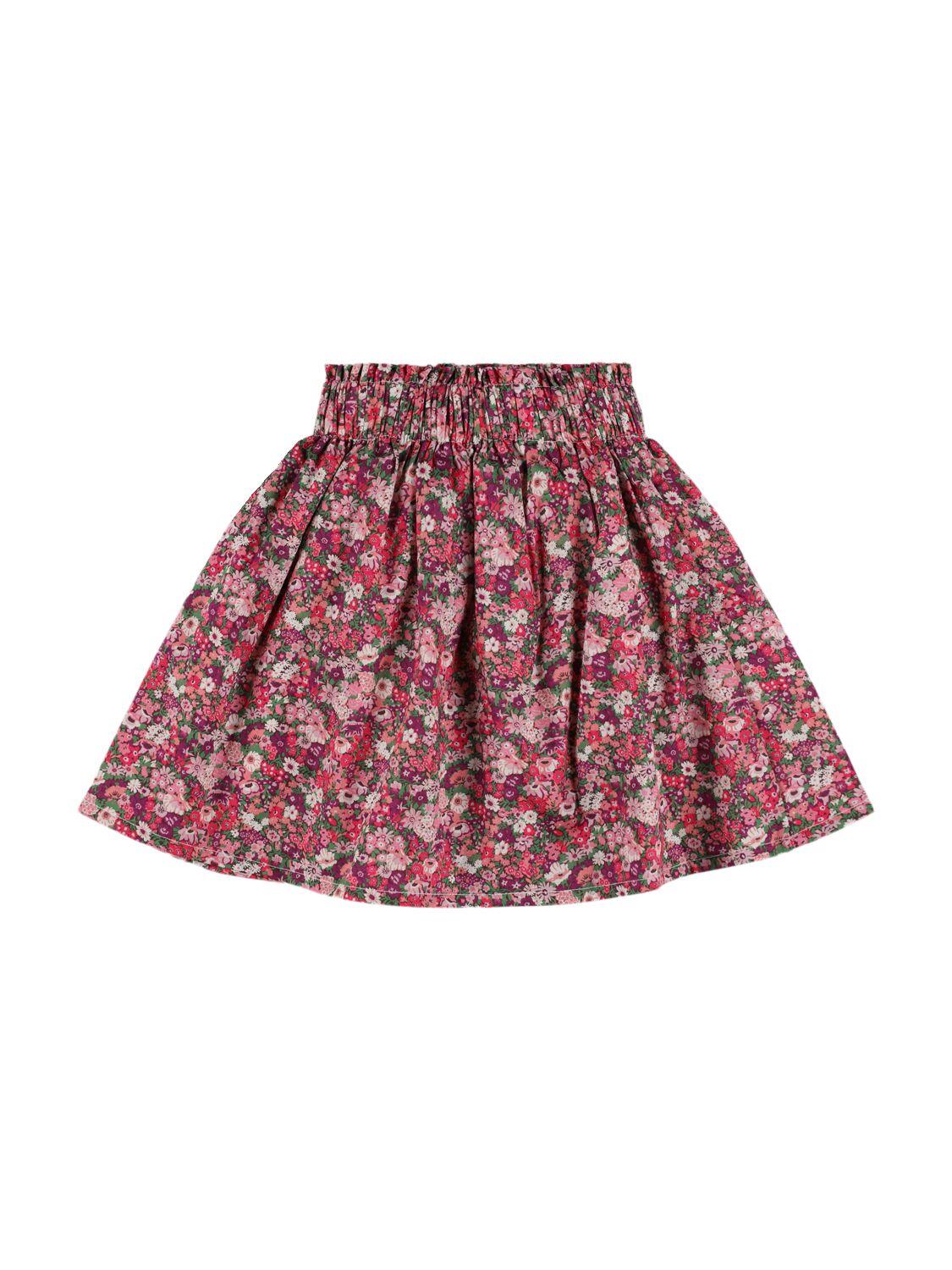 Valentina Printed Cotton Poplin Skirt by MIPOUNET