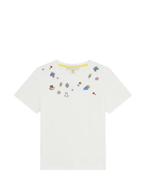 appliqué T-shirt by MIRA MIKATI