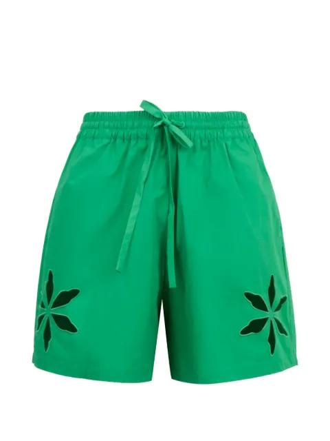 cut-out floral shorts by MIRA MIKATI