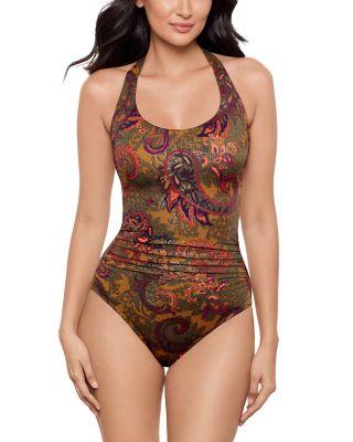 Perissa Utopia Halter One Piece Swimsuit by MIRACLESUIT Perissa Utopia Halter One Piece Swimsuit by MIRACLESUIT
