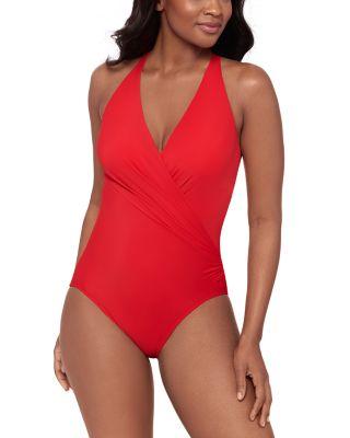 Rock Solid Wrapsody One Piece Swimsuit by MIRACLESUIT