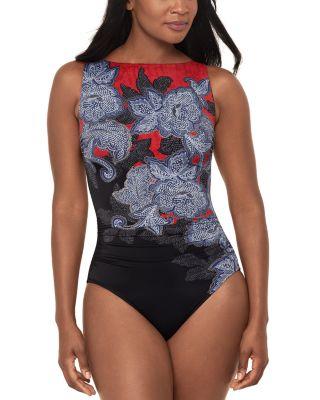 Steel Magnolias Regatta One Piece Swimsuit by MIRACLESUIT