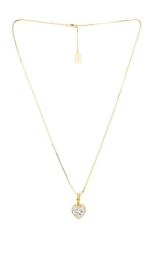 MIRANDA FRYE Cheri Necklace in Metallic Gold by MIRANDA FRYE