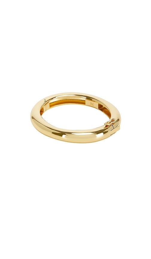 MIRANDA FRYE Cleo Cuff in Metallic Gold by MIRANDA FRYE