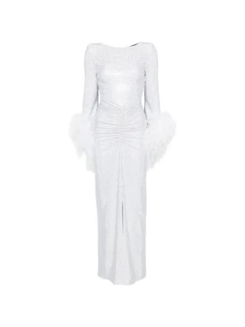 embellished midi dress by MIRON