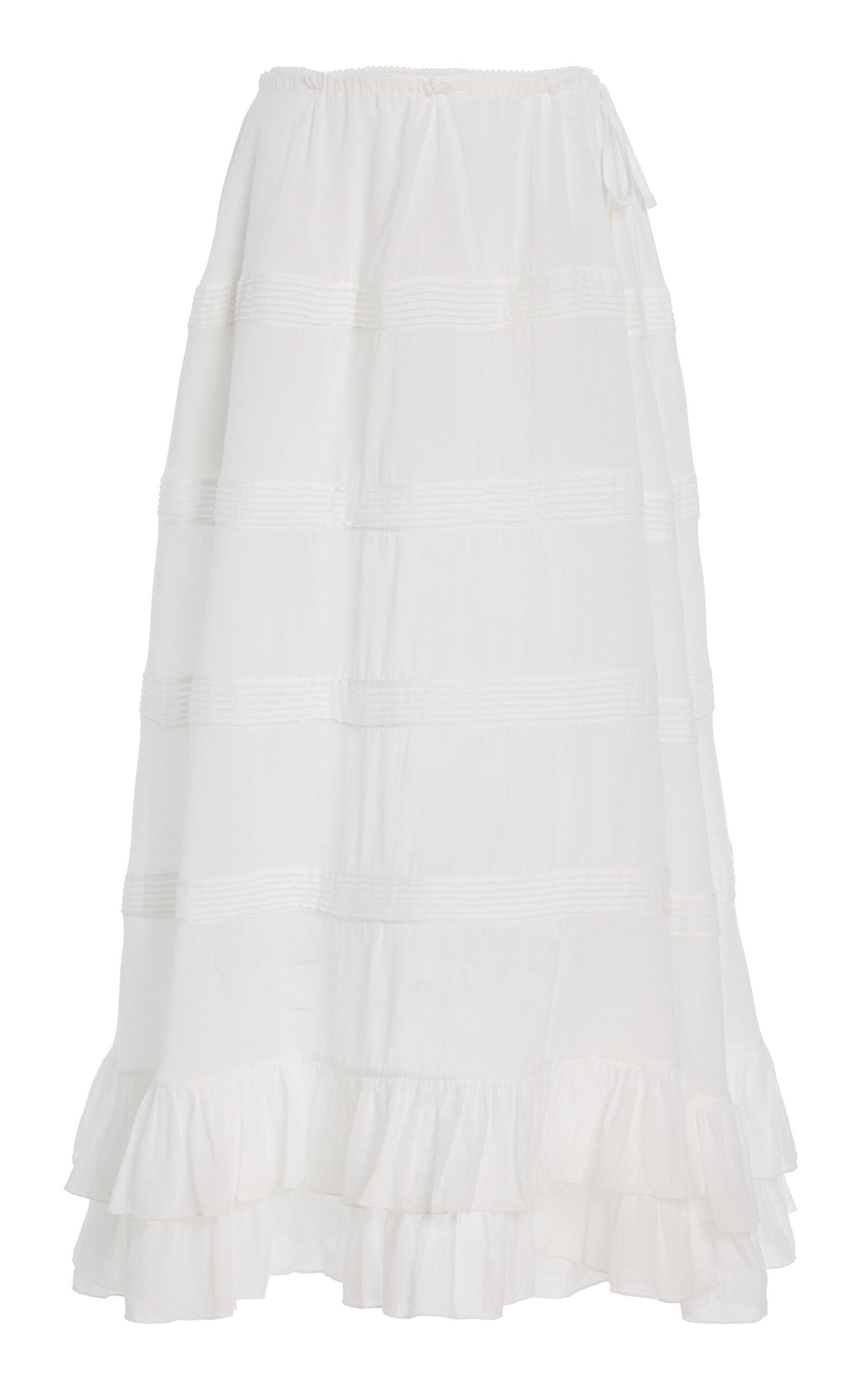Mirror Palais Cotton Midikirt - Moda Operandi by MIRROR PALAIS