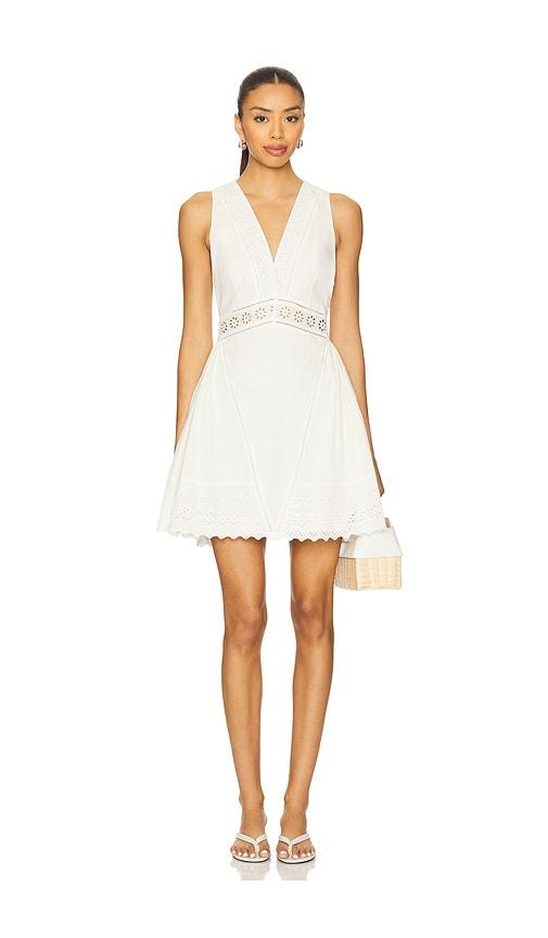 MISA Los Angeles Cicely Dress in Cream by MISA LOS ANGELES