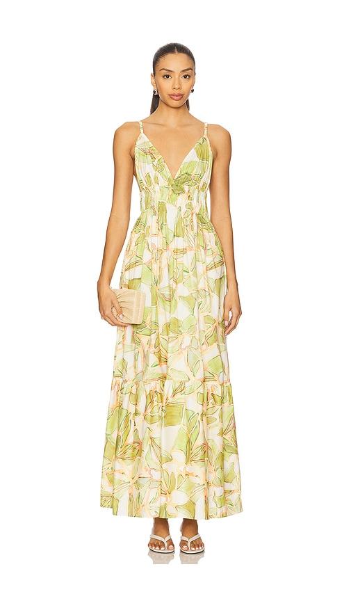 MISA Los Angeles Cintra Dress in Sage by MISA LOS ANGELES