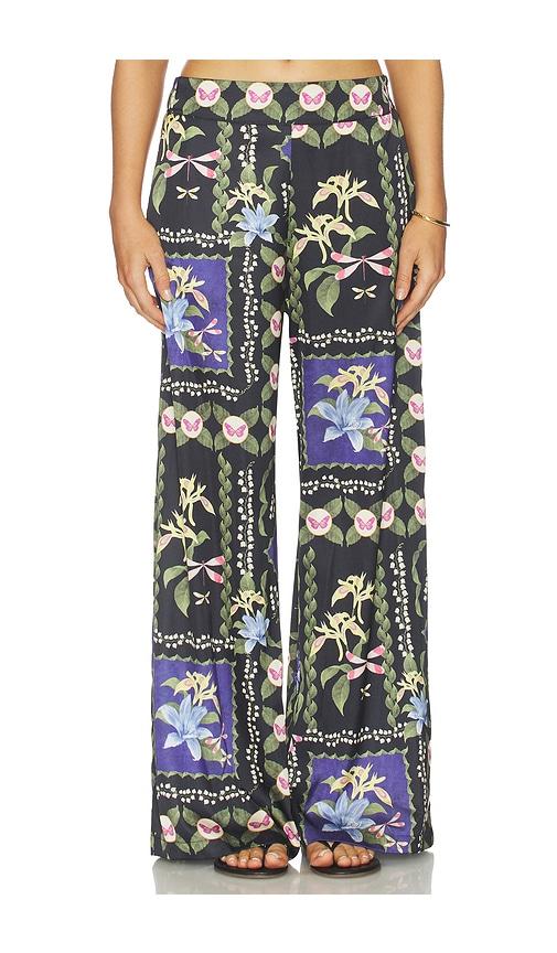 MISA Los Angeles Izzie Pant in Black by MISA LOS ANGELES