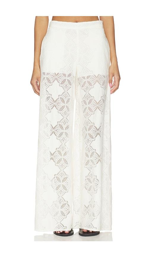 MISA Los Angeles Ravi Pant in Ivory by MISA LOS ANGELES