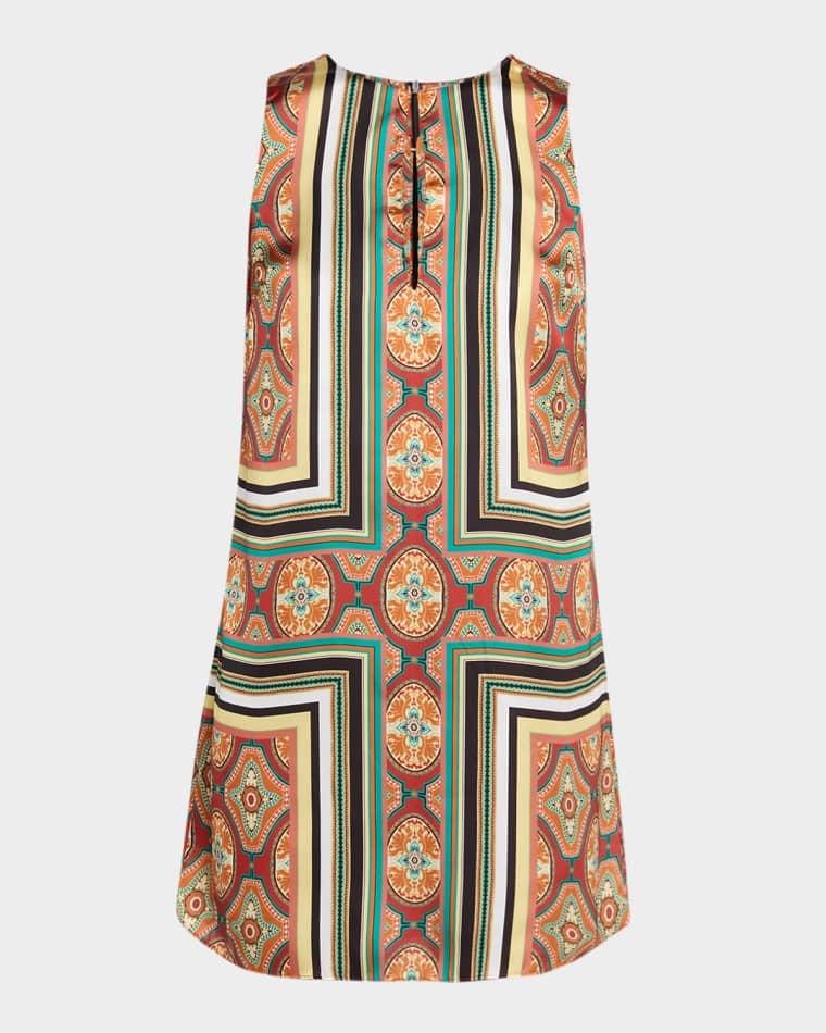 Nour Satin Mini Dress by MISA LOS ANGELES