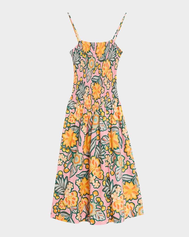 Roxie Floral Midi Dress by MISA LOS ANGELES