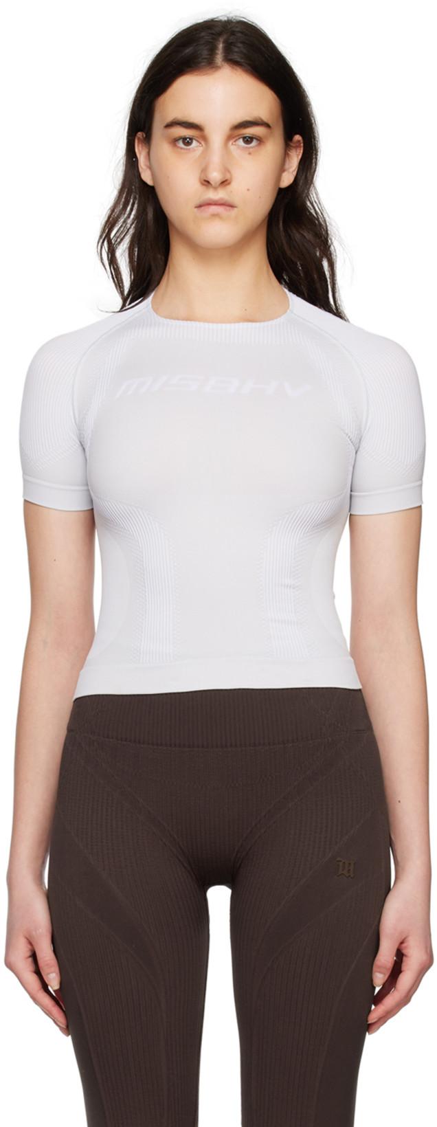 Gray Raglan T-Shirt by MISBHV