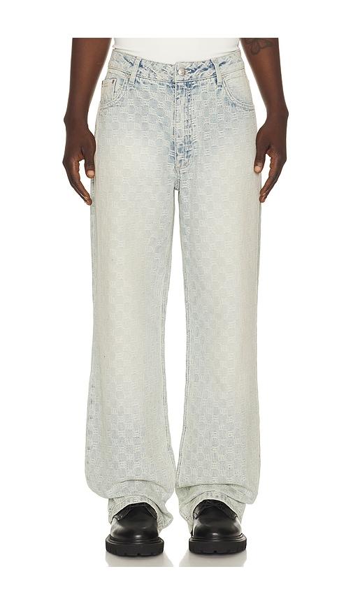 MISBHV Monogram Ocean Washed Jeans in Blue by MISBHV