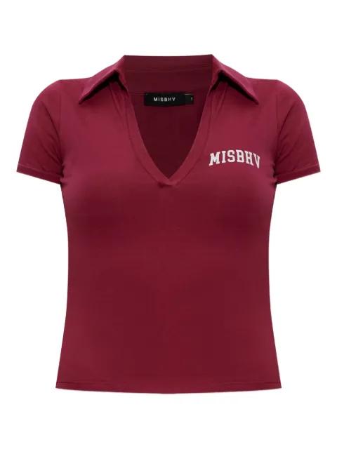 V-neck logo top by MISBHV