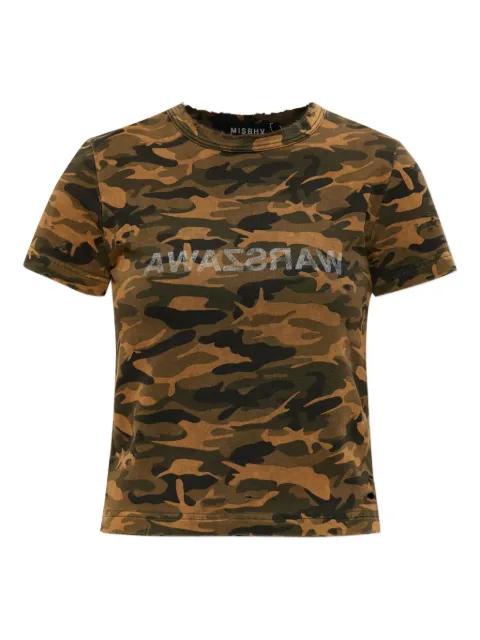 camouflage-print T-Shirt by MISBHV