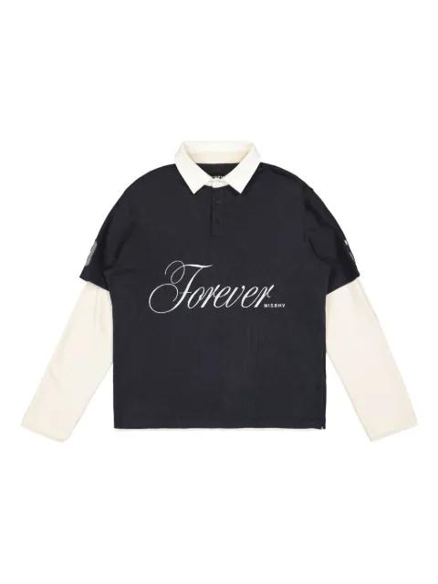 cotton polo top by MISBHV