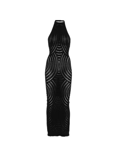 cut-out maxi dress by MISBHV