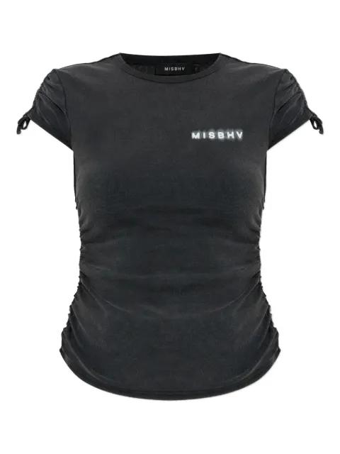 drawstring-sleeve T-shirt by MISBHV