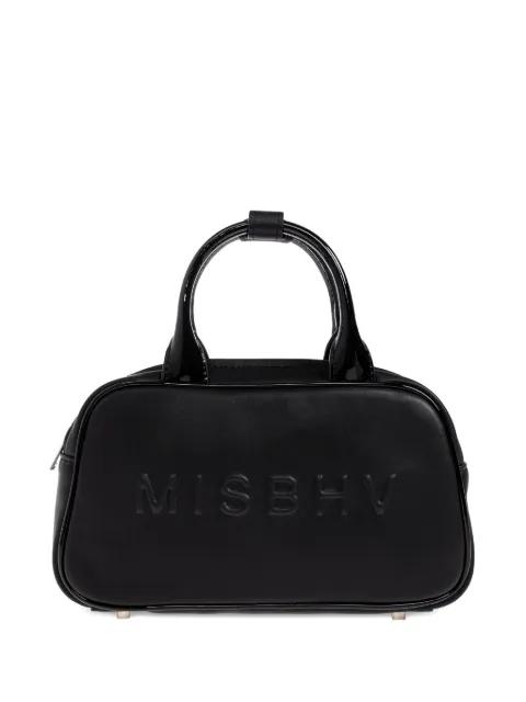 embossed logo top-handle tote bag by MISBHV